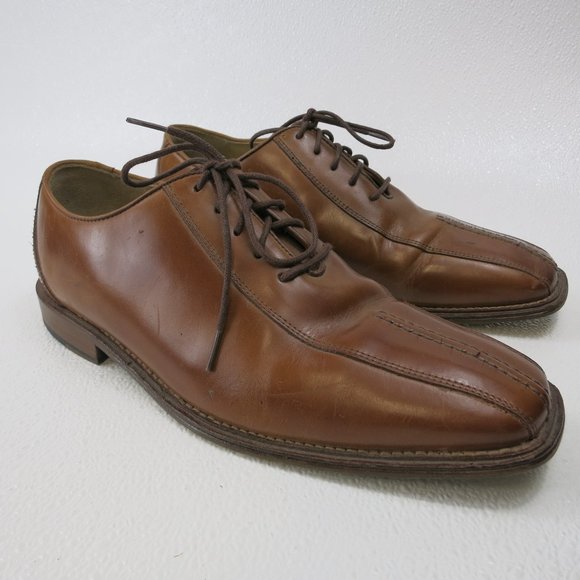 Stacy Adams Split Top Leather Dress Oxfords Formal Footwear Men's Shoes 10.5 M - Picture 2 of 7